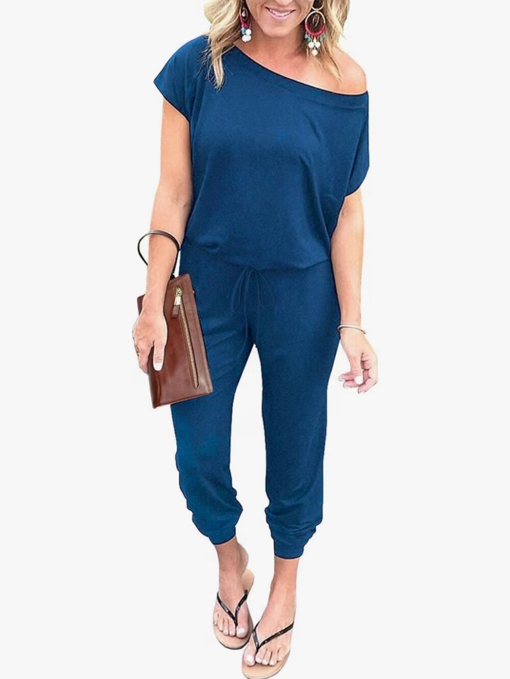 Off Shoulder Romper Short Sleeve